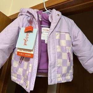 18 month Cat & Jack Winter jacket NWT